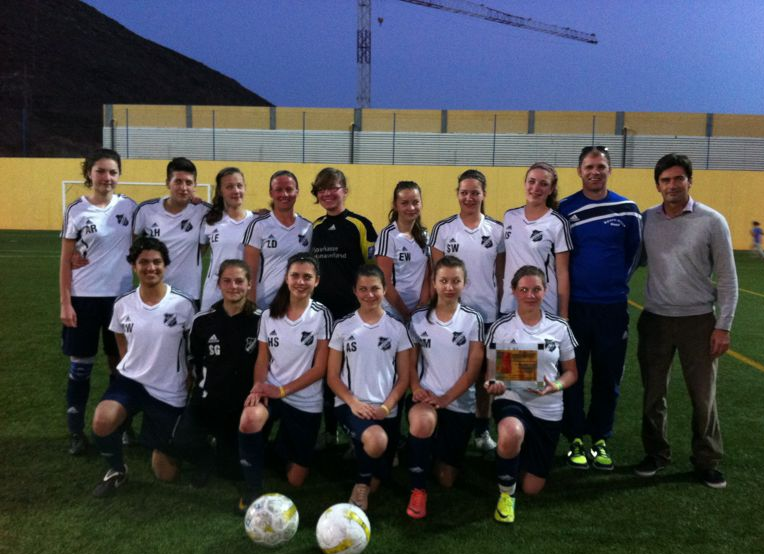 Equipo de Fútbol femenino alemán SC-SAND