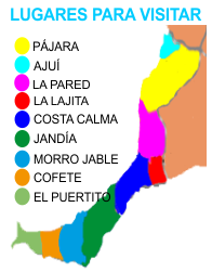 Mapa web Municipio Pájara