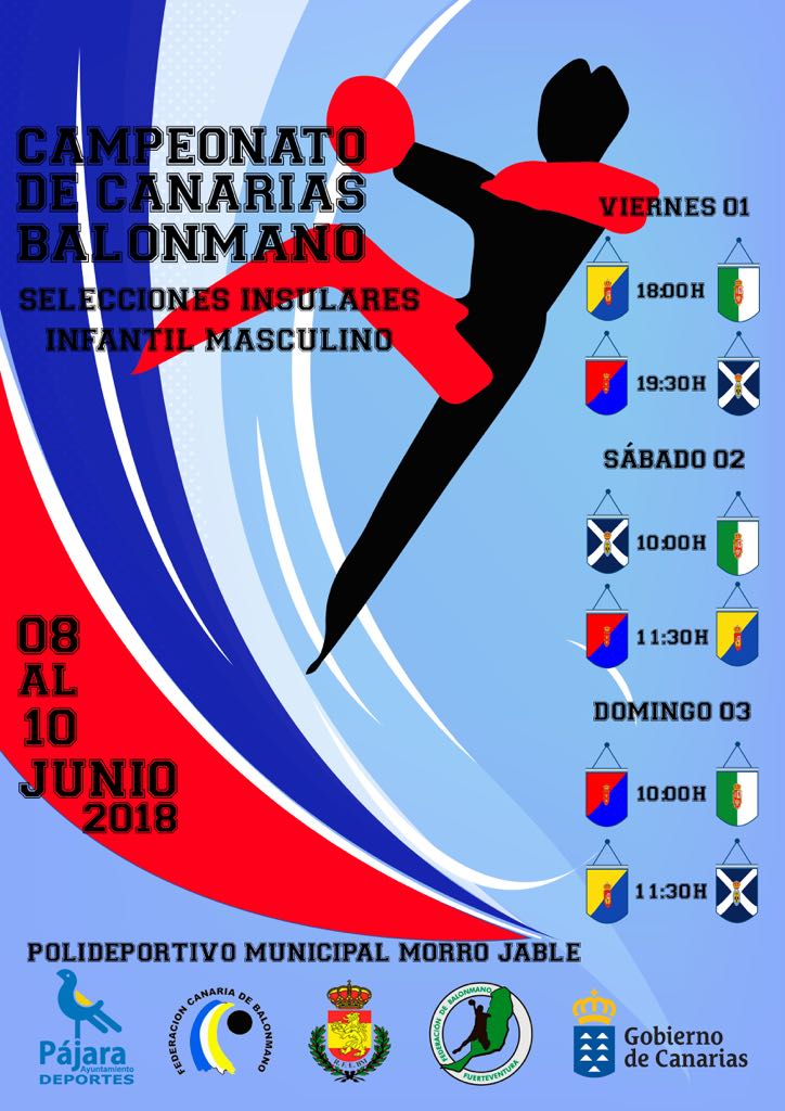 Morro Jable acoge este fin de semana el Campeonato de Canarias Infantil Masculino de Balonmano