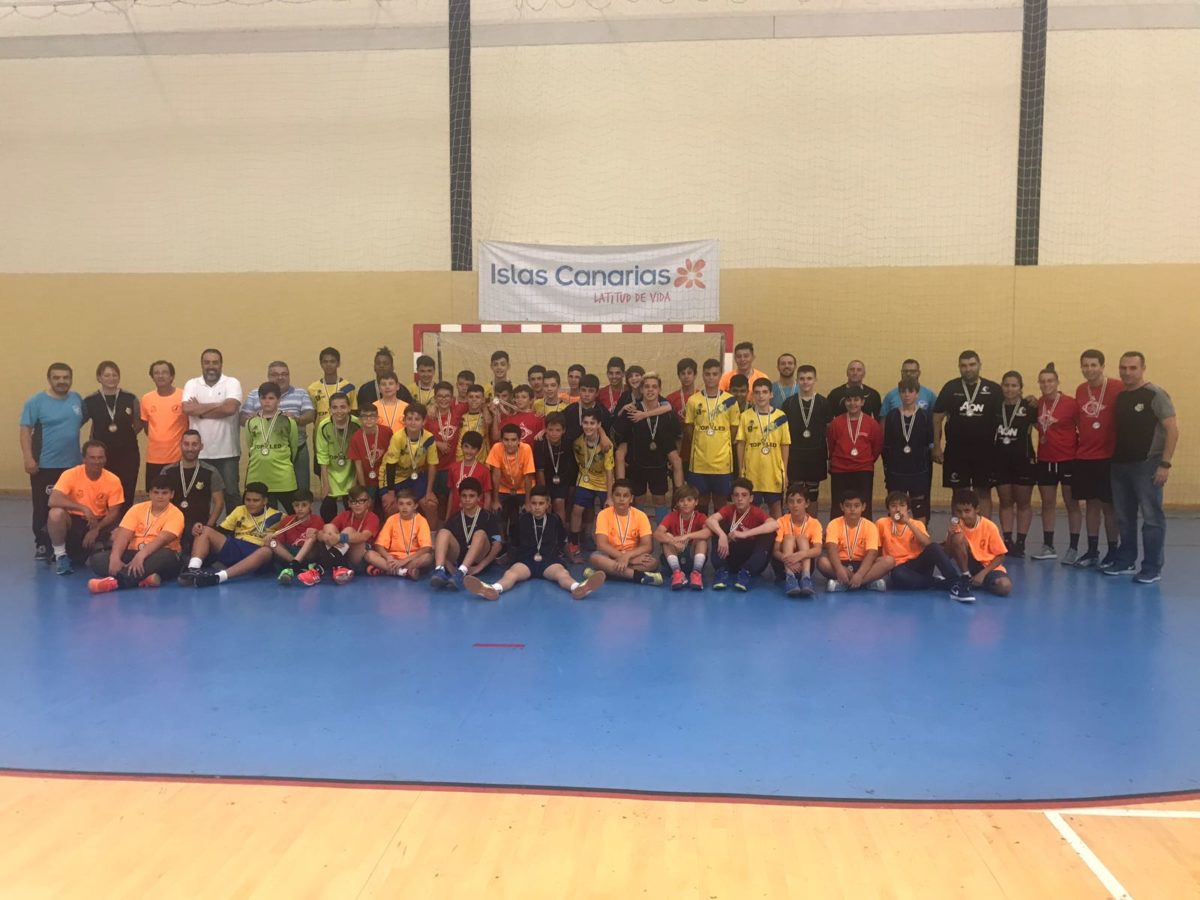 Éxito del Campeonato de Canarias Infantil Masculino de Balonmano celebrado en Morro Jable