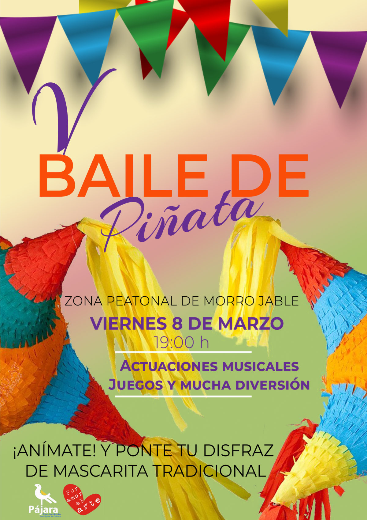 El Baile de Piñata llena de música y tradición Morro Jable