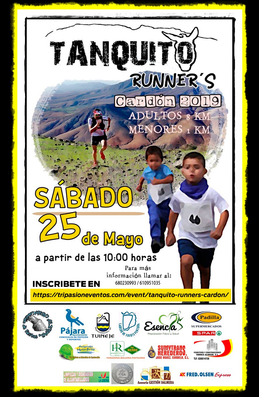 El Cardón celebrará por cuarta vez el trail “Tanquito Runner’s” mañana sábado 25 de mayo