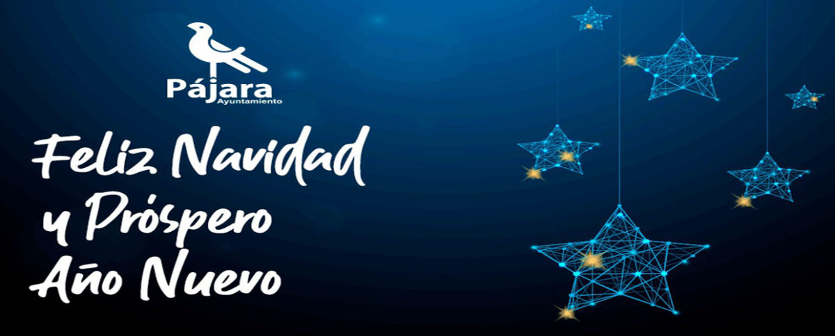 El Ayuntamiento de Pájara les desea a tod@s una Feliz Navidad y un Próspero Año Nuevo.