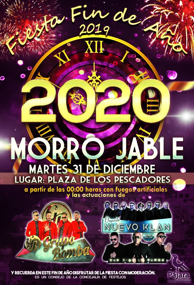 Morro Jable despedirá el 2019 con una fiesta de Nochevieja inolvidable