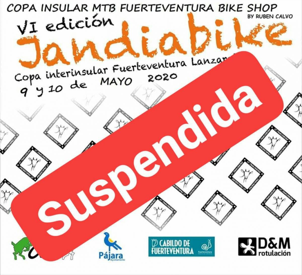Suspendida definitivamente la celebración de la ‘VI Jandiabike’