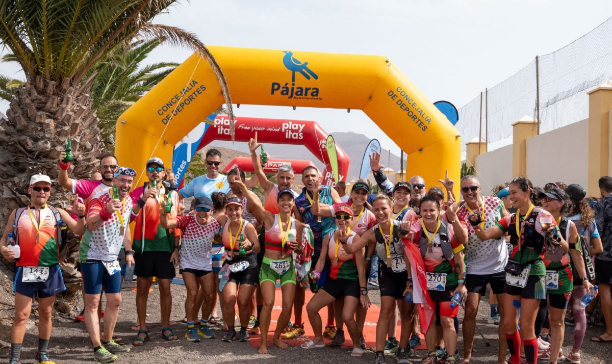 Casi 150 atletas participan en una nueva edición de la carrera Chilegua Trail de Pájara