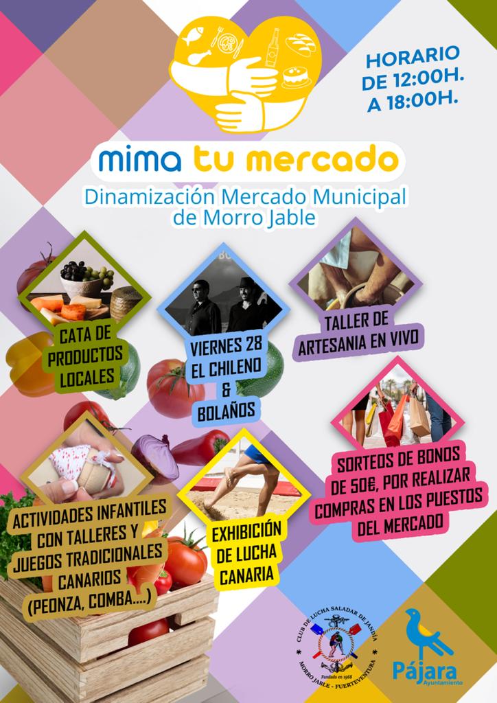 El Ayuntamiento organiza diversas actividades para potenciar la dinamización del Mercado de Morro Jable