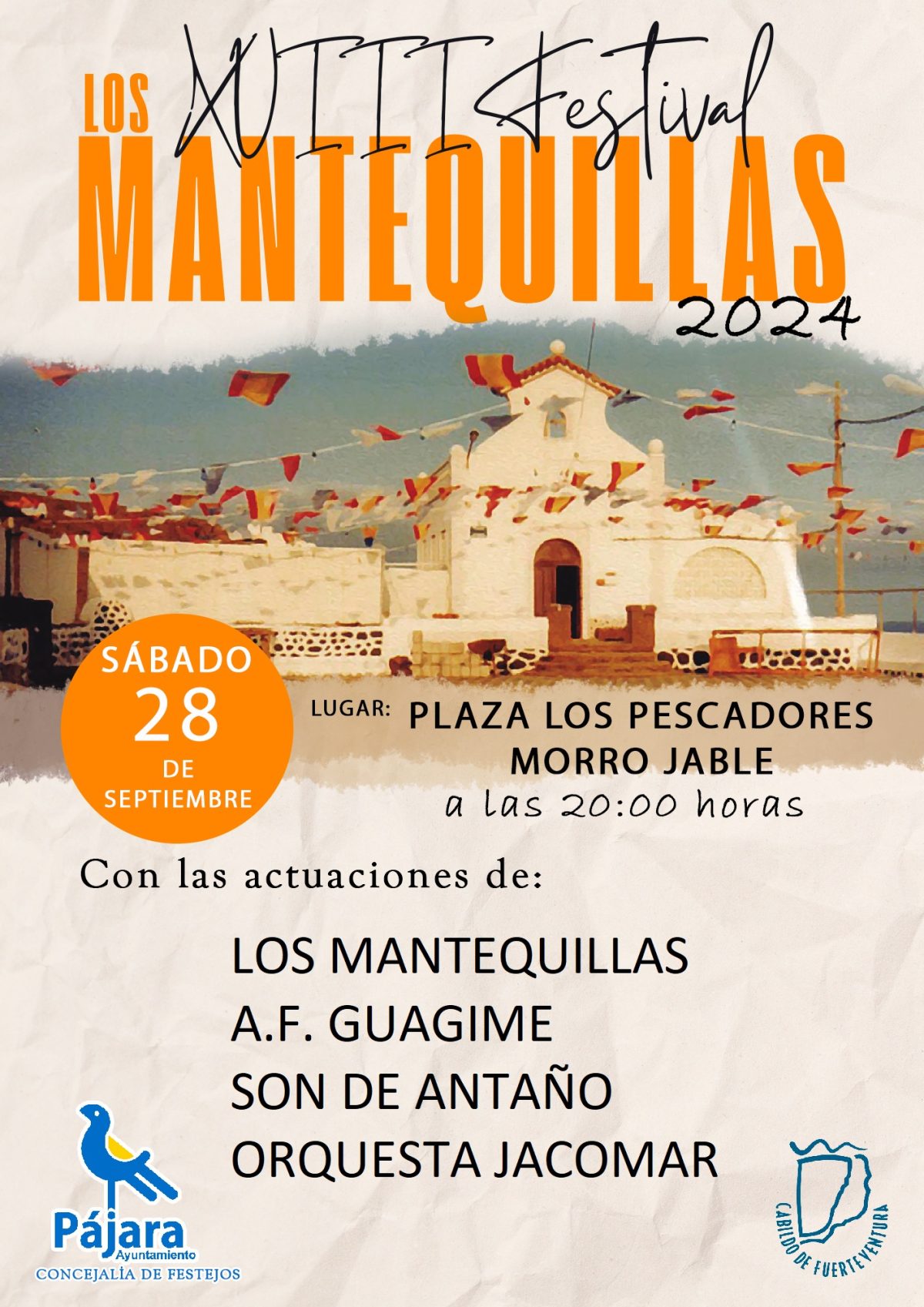 Pájara conmemora el folclore con la XVIII edición del Festival Los Mantequillas 