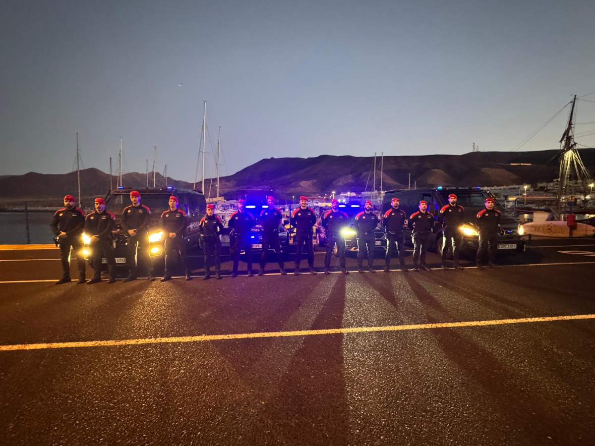 La Policía Canaria refuerza sus actuaciones de vigilancia y seguridad en Pájara 