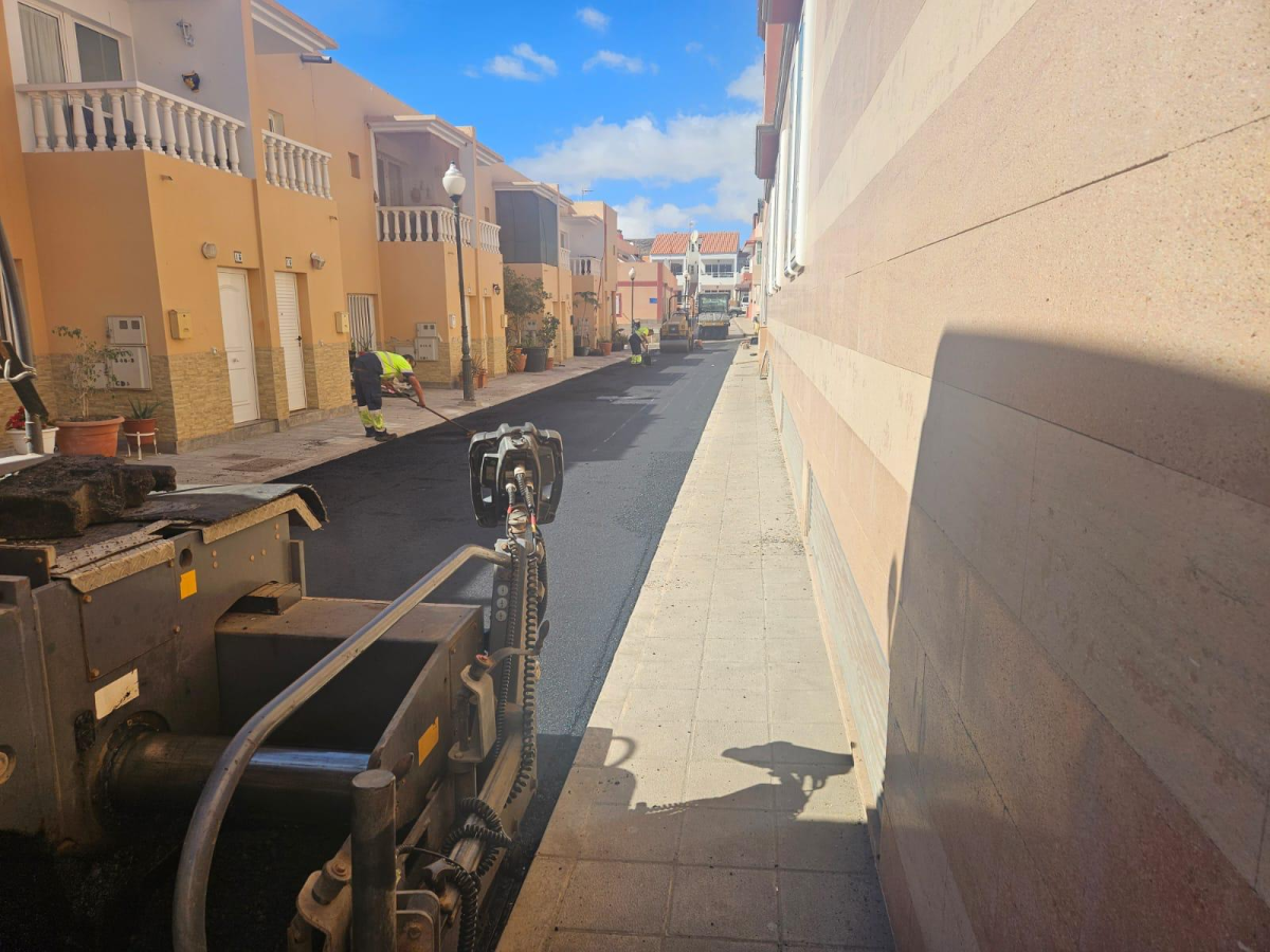 El Ayuntamiento de Pájara finaliza las obras de mejora en la calle Albacora de La Lajita 