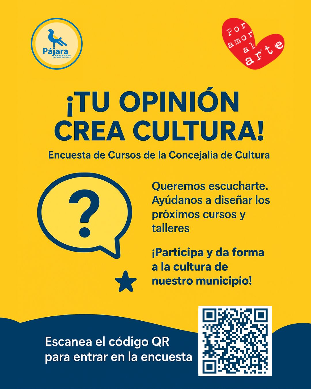 Pájara impulsa la participación ciudadana para renovar su oferta de formación cultural 