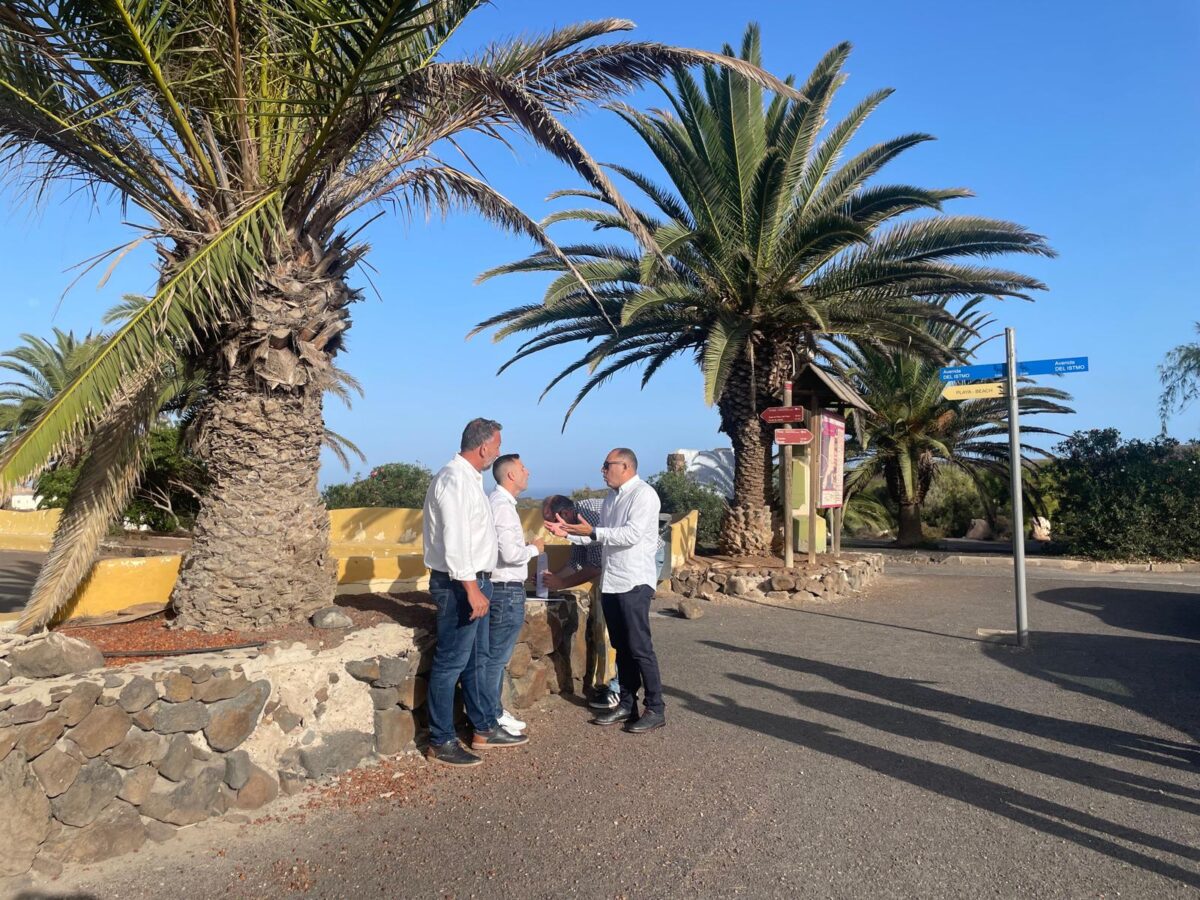 El Ayuntamiento de Pájara inicia las obras de la urbanización de La Pared 