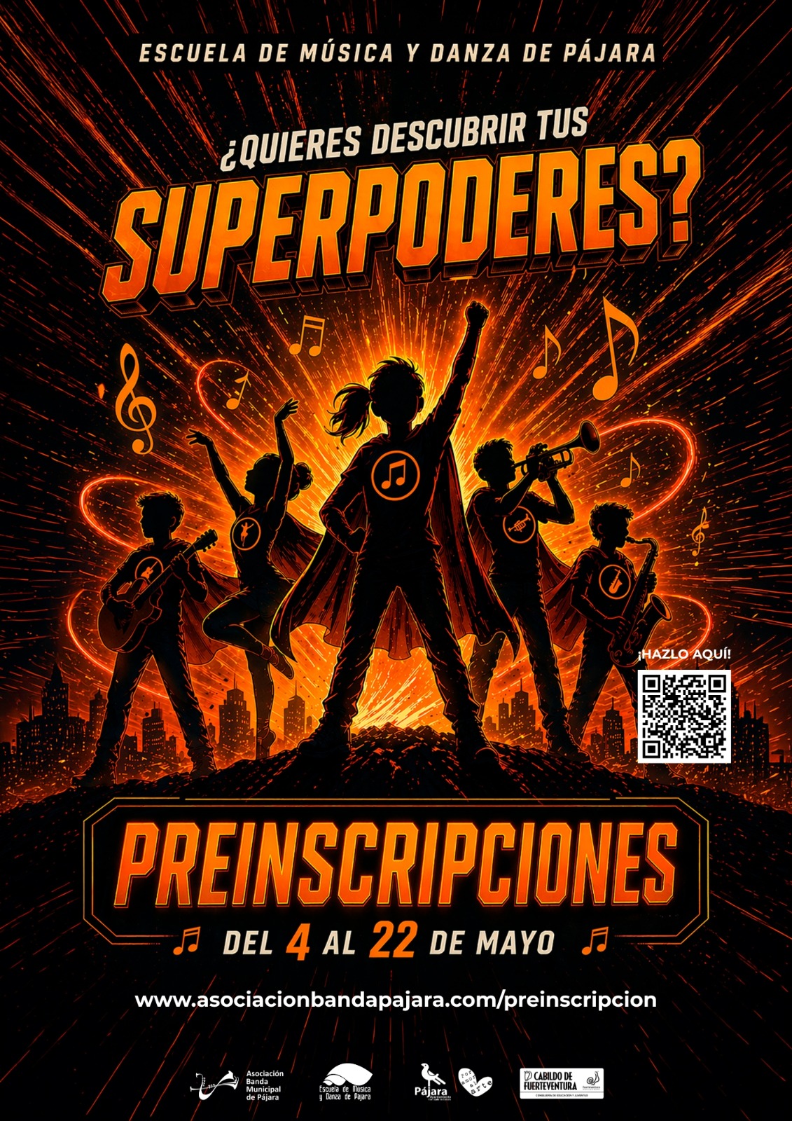 La Escuela de Música y Danza abre el periodo de preinscripción para el próximo curso